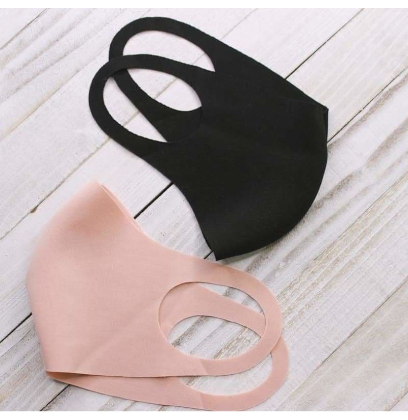 Adult/Youth Color Nude Waterproof Washable Mask, FREE CARRY BAG With Each Mask Purchase!