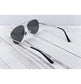For Him - Aviator Mirrored With Silver Frame Sunglasses