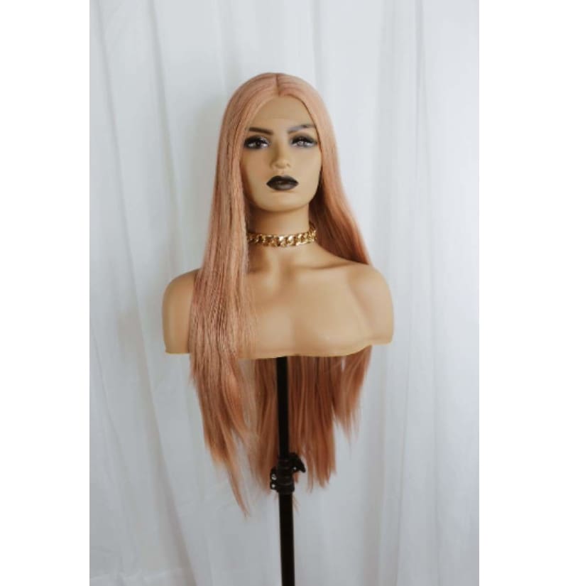 Barbie Rose Pink 26 Inch Straight/Wave 13x4 Wig