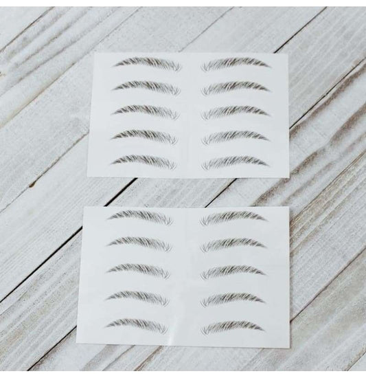 Brows Realistic Temp Tattoo Brows Scarlet