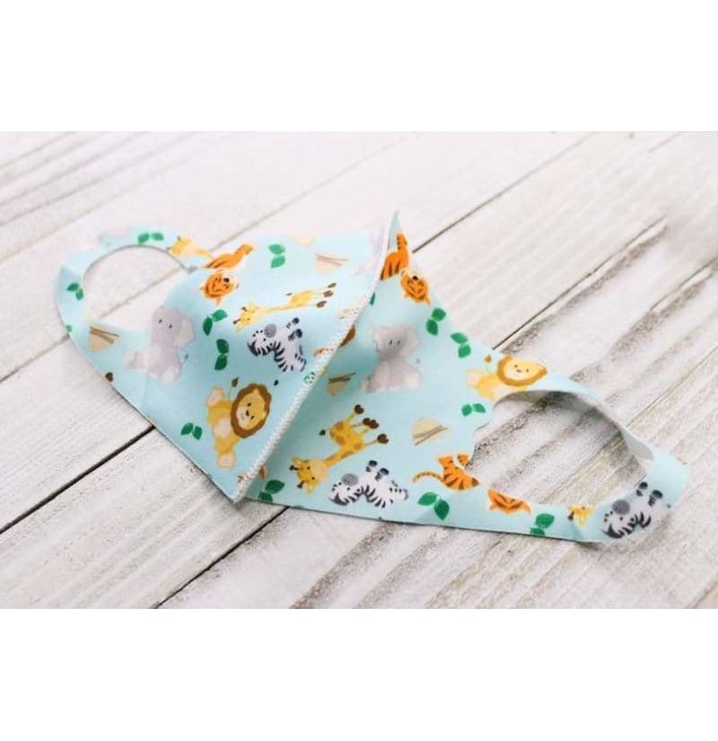 Children’s Waterproof Washable Face Cover With Animal Print