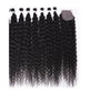 Crimpy Synthetic Heat Resistant Hair, 8PK Bundles with Closure 30 inch