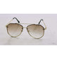 Sunglasses - Crystal Gold Brown Faded Sunglasses
