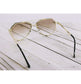 Sunglasses - Crystal Gold Brown Faded Sunglasses