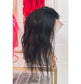 Fav Icon Black 14 inch Wavy 13x4 Wig Human Hair 180 Density