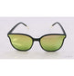 Sunglasses - Gold Tip Pink Green Mirrored Sunglasses