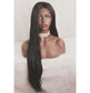 Mermaid Black 26 Inch Straight 13x4 Wig By Christine Rose