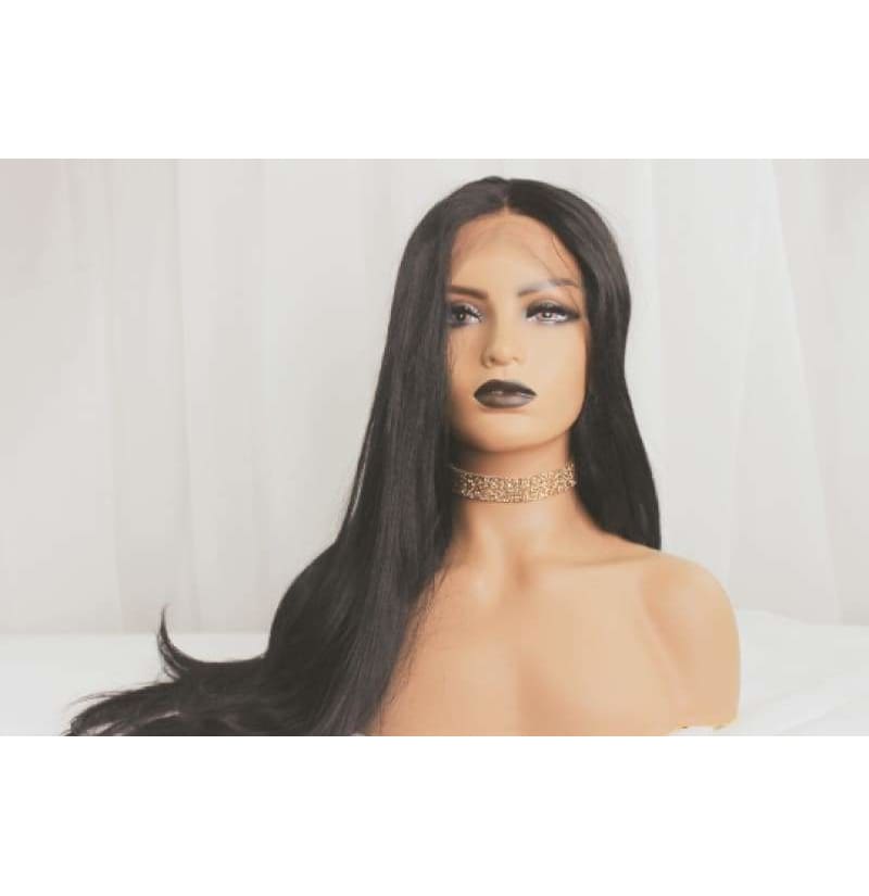 Mermaid Black 26 Inch Straight 13x4 Wig By Christine Rose