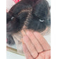 Messy Buns Black 14 inch Wavy 13x4 Wig Human Hair 180 Density