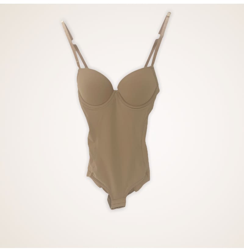 Nude Color Body Shapewear Liner, Thin Pushup Shaper, Sexy Undergarment for Women