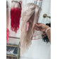 Princess Blondie Twist Straight 26 inch 13x4 Wig Human Hair 180 Density