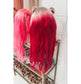 Red Tipsy Blonde Waves 26 inch 13x4 Wig Human Hair 180 Density