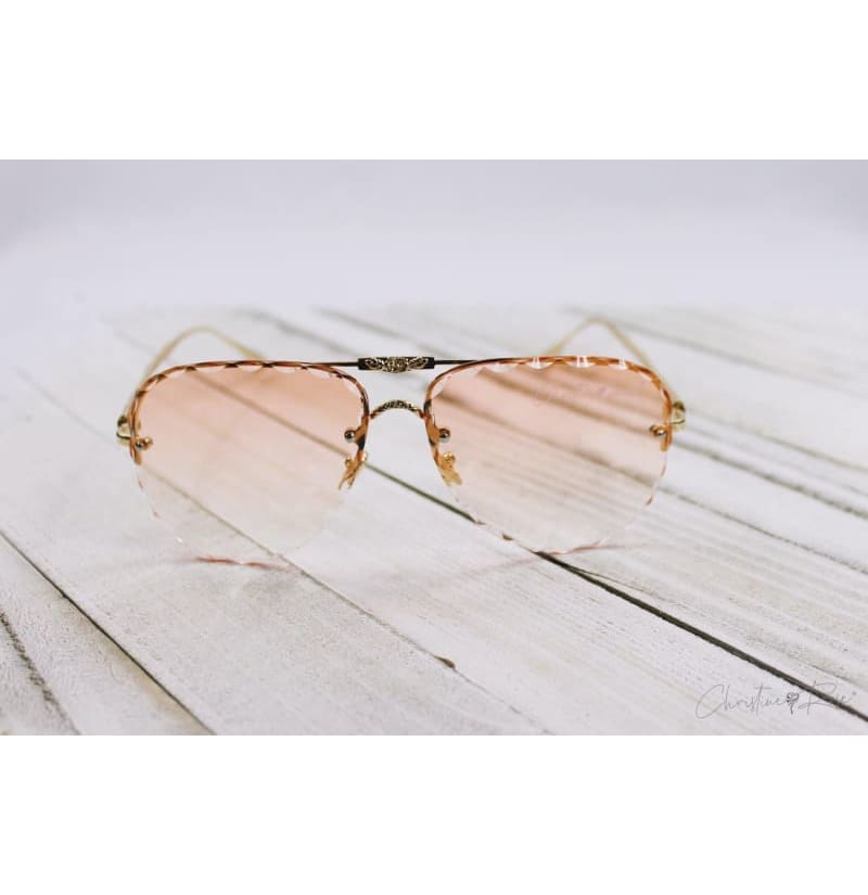 Sunglasses - Rose Edition Elegant Pink Gold Sunglasses