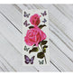 Temp Tattoo Pink Roses Butterflies