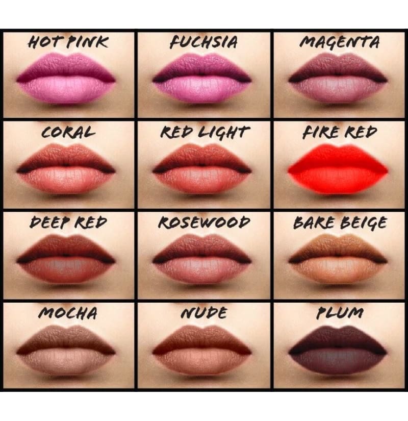 Velvet Lips Hot Pink